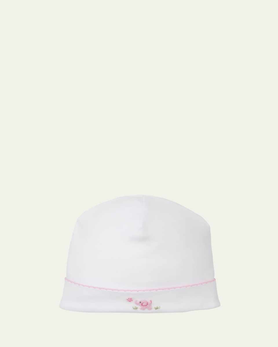 Girl's Premier Elephant Empire Hand-Embroidered Hat